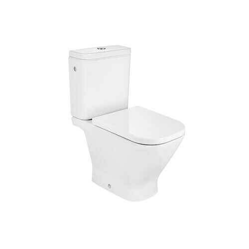 Roca The Gap 365x650mm Rimless Square C/C WC Pan (White) A342479000