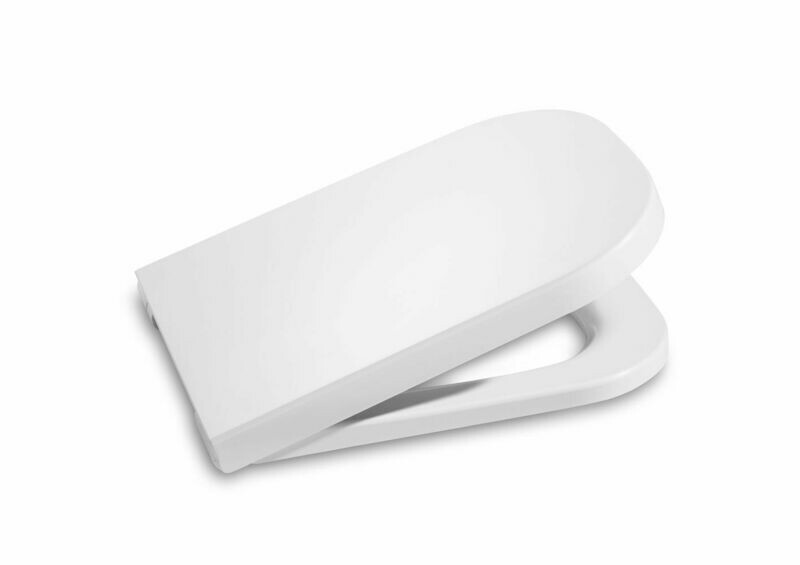 Roca Replacement Hall Compact White Toilet Seat CW Soft Closing Hinges 801622004 
