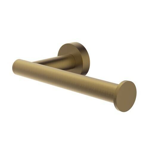 Britton Hoxton Toilet Roll Holder - Brushed Brass HOX019BB
