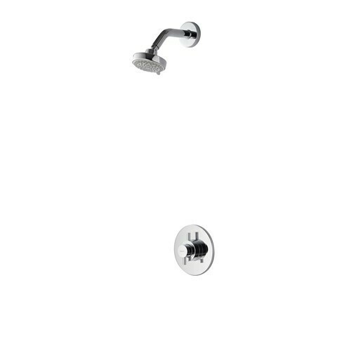 Aqualisa Aspire DL Concealed Mixer Shower - Wall Fixed Head ASP001CF