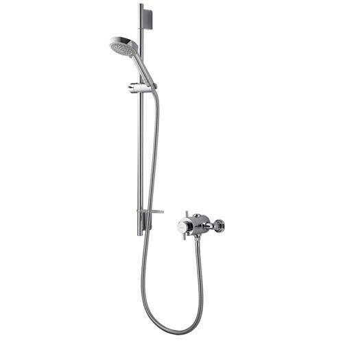 Aqualisa Aspire DL Exposed Mixer Shower - Adjustable Head ASP001EA
