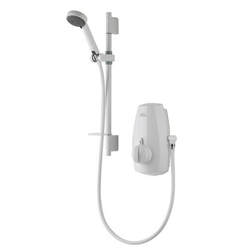 Aqualisa Aquastream Power Shower - White - 813.40.20