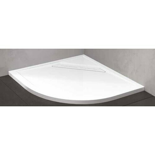 Kudos Connect2 910mm Curved Shower Tray CN291W