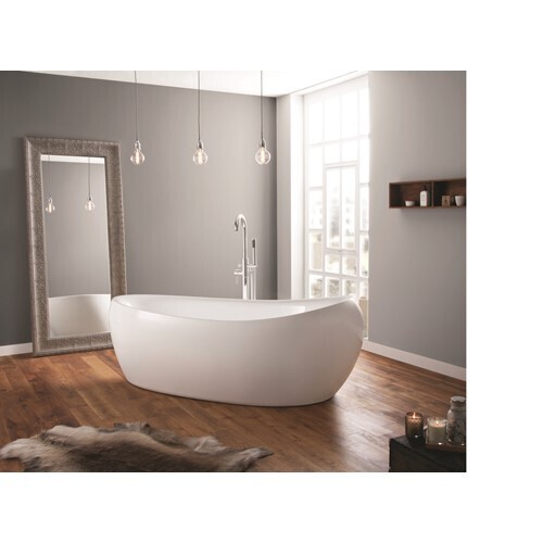 April Horbury Double Skinned Bath 1750 x 830 x 645mm 74001-1750B TAP NOT INCLUDED