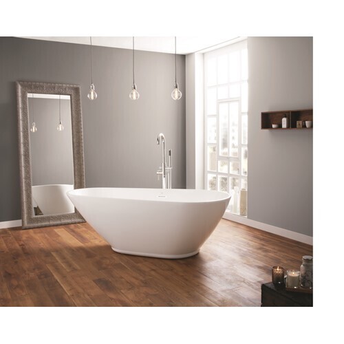 April Danby Double Skinned Bath 1730 x 825 x 580mm 74001-1700B TAP NOT INCLUDED