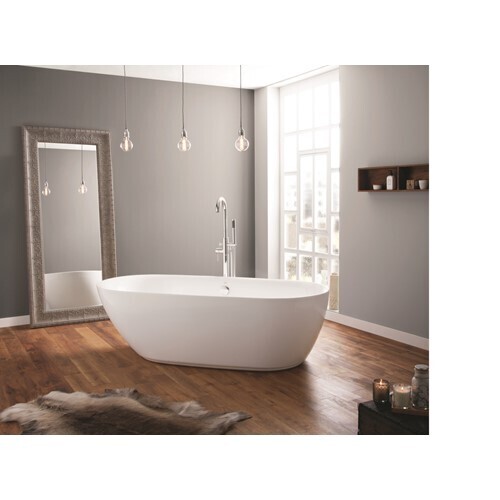 April Cayton Double Skinned Bath 1500 x 700 x 580mm 74001-1500B TAP NOT INCLUDED