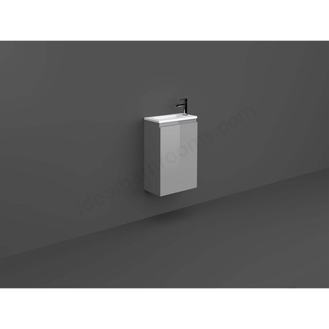 RAK Ceramics Joy Wall Hung Vanity Unit ONLY 400mm (Urban Grey) JOYWH040UGY TAP NOT INCLUDED SINK NOT INCLUDED