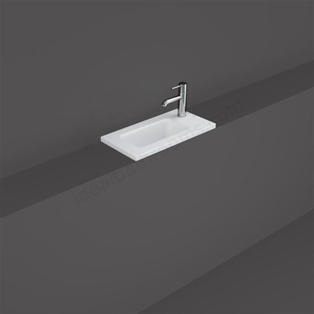 RAK Ceramics Joy 410mm In-Countertop Basin ONLY 1TH JOYWB4106AWHA TAP NOT INCLUDED SINK NOT INCLUDED