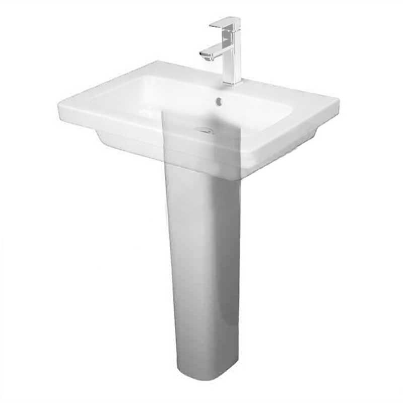 Essential Ivy Extended Full Pedestal ONLY - White EC7008