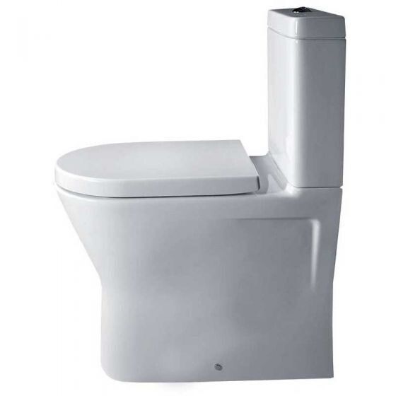 Essential Ivy Comfort Close Coupled Back To Wall Pack - White EC7026