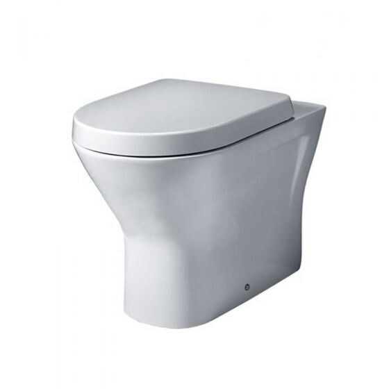 Essential Ivy Back To Wall Rimless Pan & Seat Pack - White EC7024