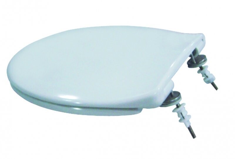 Essential Luxury Toilet Seat and Cover - White EC504