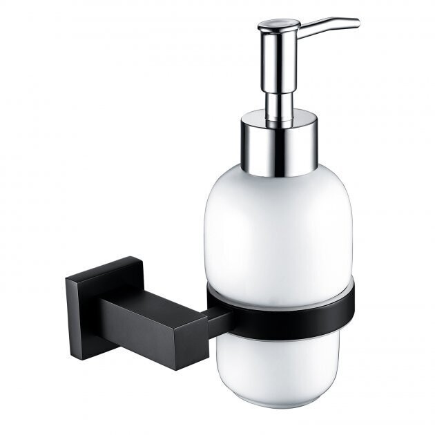RAK Ceramics Cubis Soap Dispenser - Black RAKCUB9907B