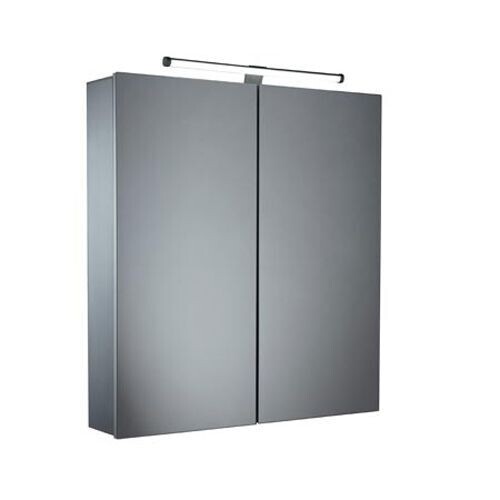 Tavistock Conduct Double Door 600 x 690mm Mirror Cabinet with LED CO60AL