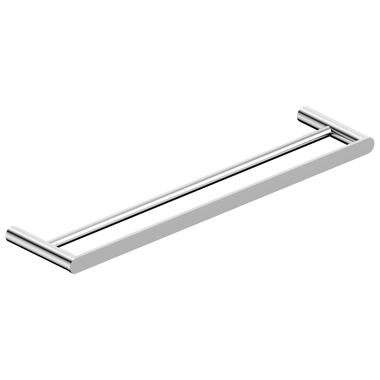 RAK - Petit Round 600mm Double towel bar In Chrome RAKPER9912-60C