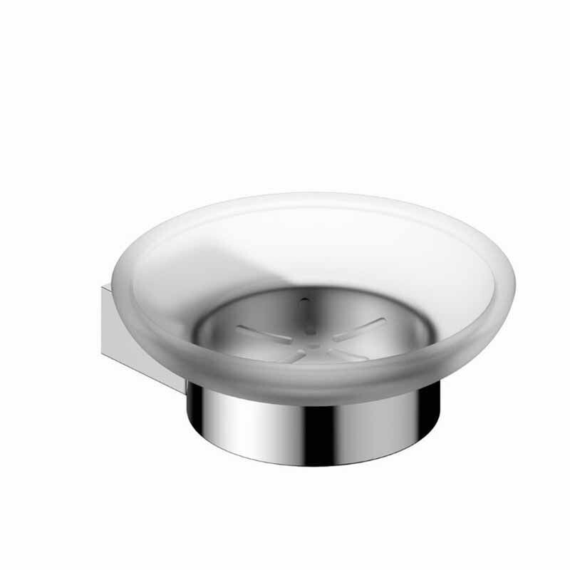 RAK - Petit Round Soap Dish Holder In Chrome RAKPER9905-1C
