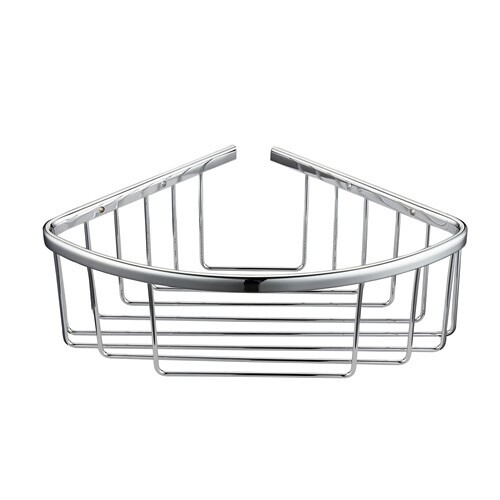 Artesan Bedgebury Deep Corner Basket - Chrome WB28
