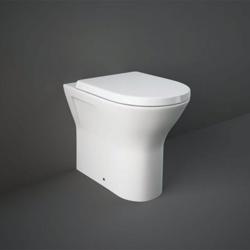 RAK-Resort Extended Height 450mm Back to Wall WC Pan RST450BTWPAN