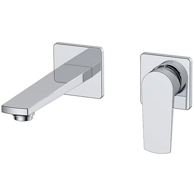 RAK-Blade 2 Hole Wall Mounted Basin Mixer RAKBLD3008