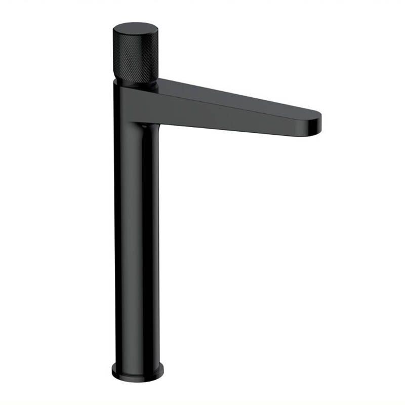 RAK-Amalfi Tall Basin Mixer in Matt Black RAKAMA3003B