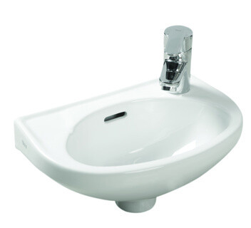 Roca Laura Cloakroom Basin Right Hand 1 Tap Hole 325316