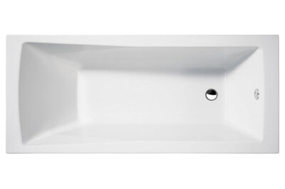 Britton Cleargreen Sustain 1700 x 800mm No Tap Hole - Single Ended Bath (incl. feet) CGR42