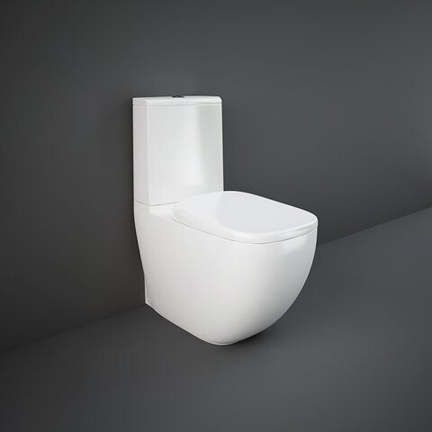 RAK-Illusion Rimless Close Coupled Fully Back to Wall WC PAN ONLY with Hidden Fixations ILLWC1146AWHA