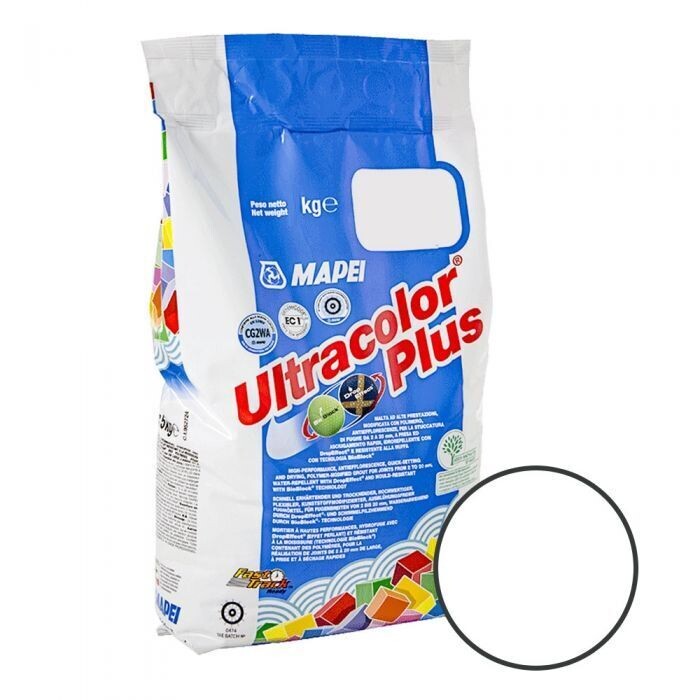 Mapei Ultracolour Plus 100 White 5KG MPUCOLPLUS100