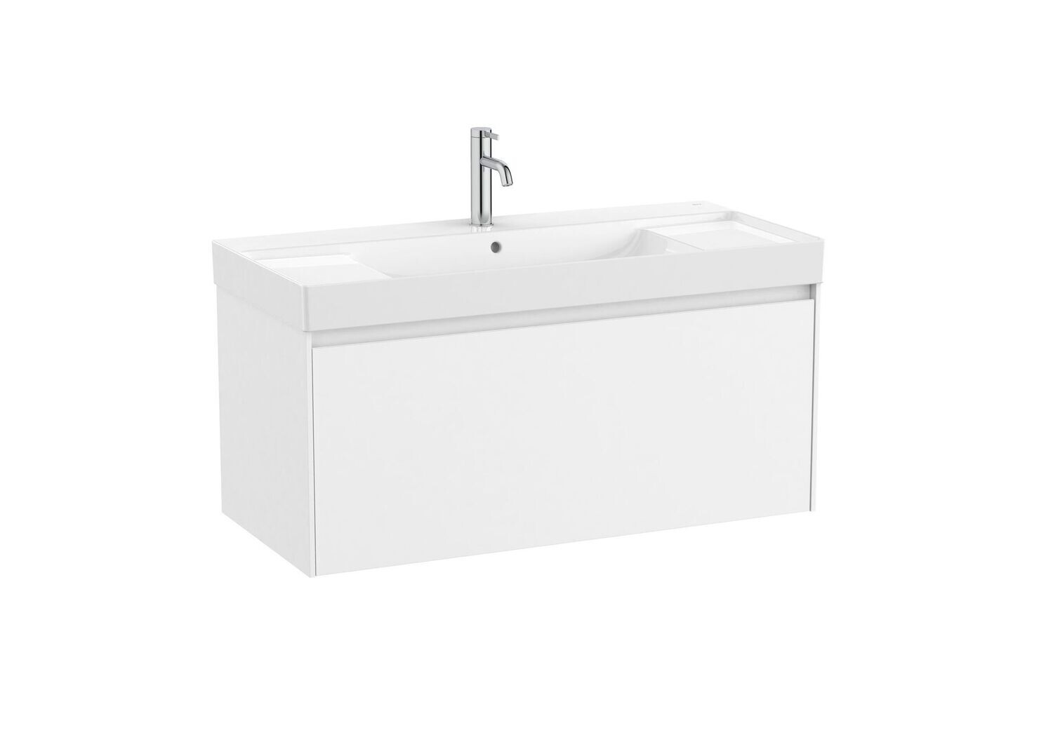 Roca Ona Unik 1000mm 1 Drawer Vanity Unit ONLY (Matt White) A857610509