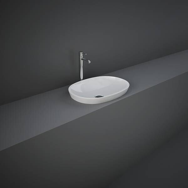 RAK-Variant Oval Drop-In Wash Basin ONLY 500mm - VARDI25000AWHA
