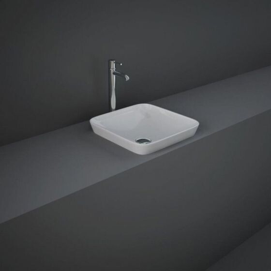 RAK-Variant Square Drop-In Wash Basin ONLY 360mm - VARDI43600AWHA