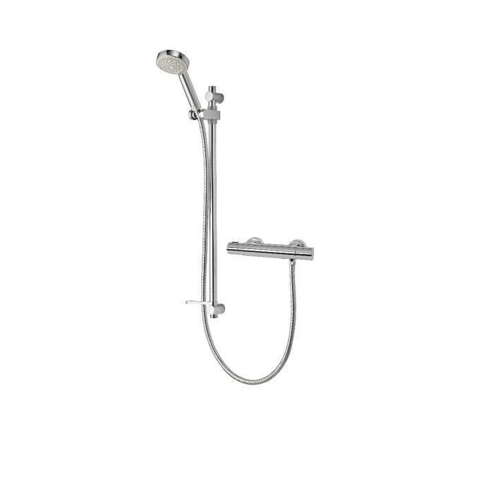 Aqualisa Midas 110 Bar Mixer Shower - Adjustable Head MD110S