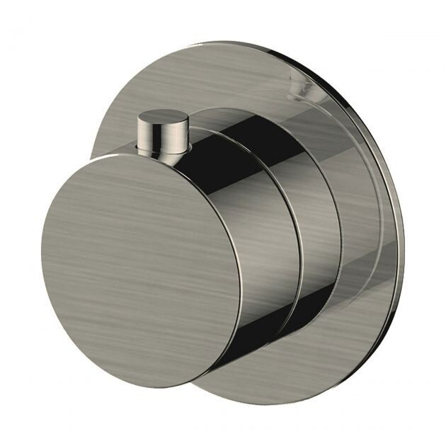 RAK-Petit Round Concealed Diverter, Single outlet in Brushed Nickel - RAKPER3020-1N