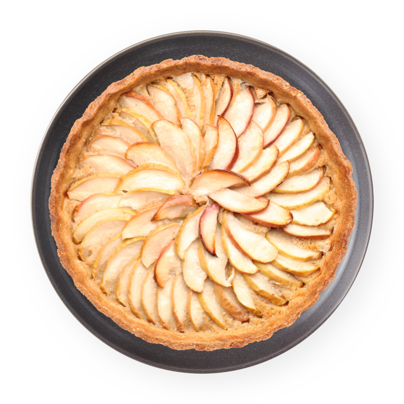 Apple flan