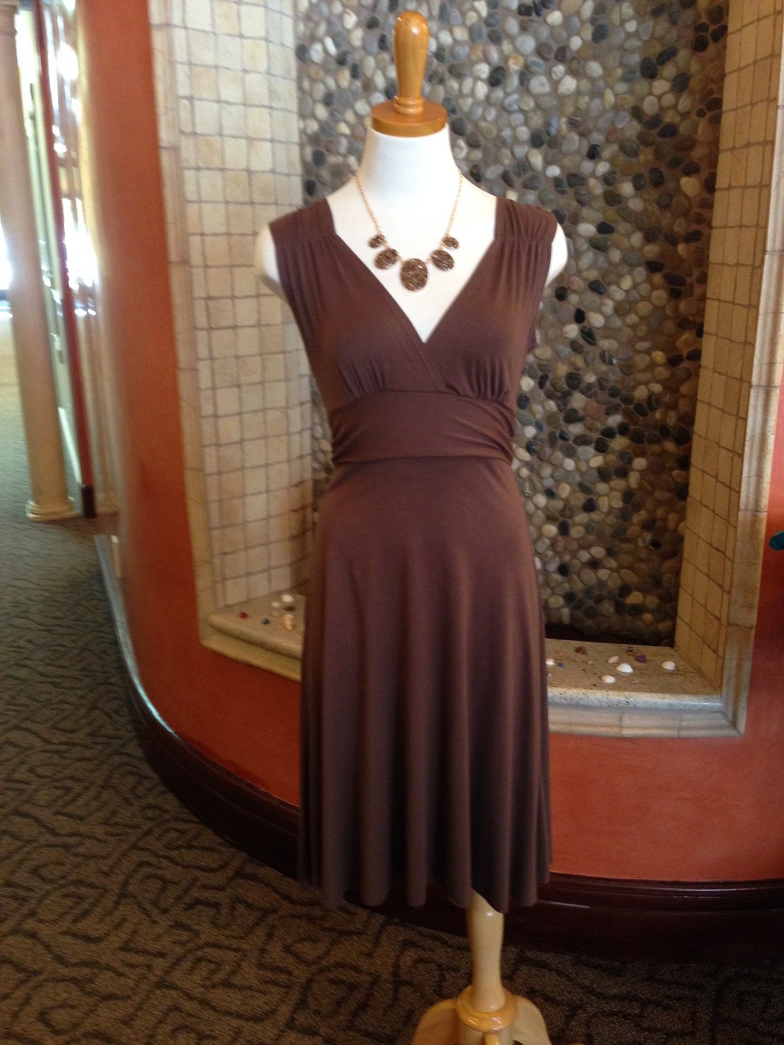 Survival Mocha Dress