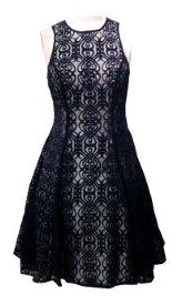 Maggie London Black Lace Dress