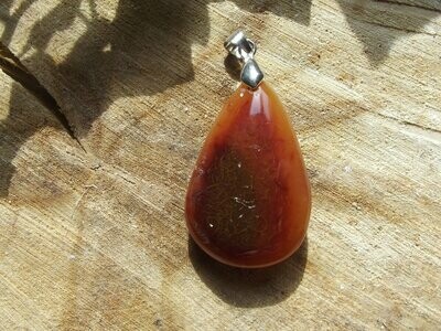 Pendentif cornaline