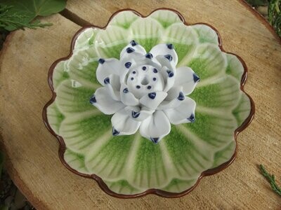 Porte encens fleur de lotus