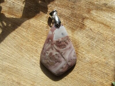 Pendentif jaspe grain de café