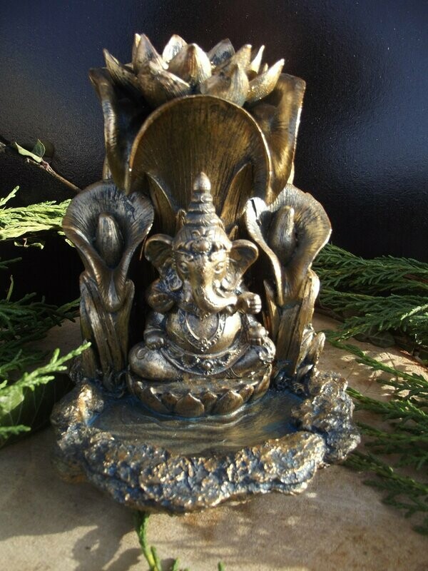 Porte encens à reflux Ganesh