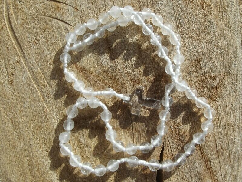 Chapelet cristal de roche