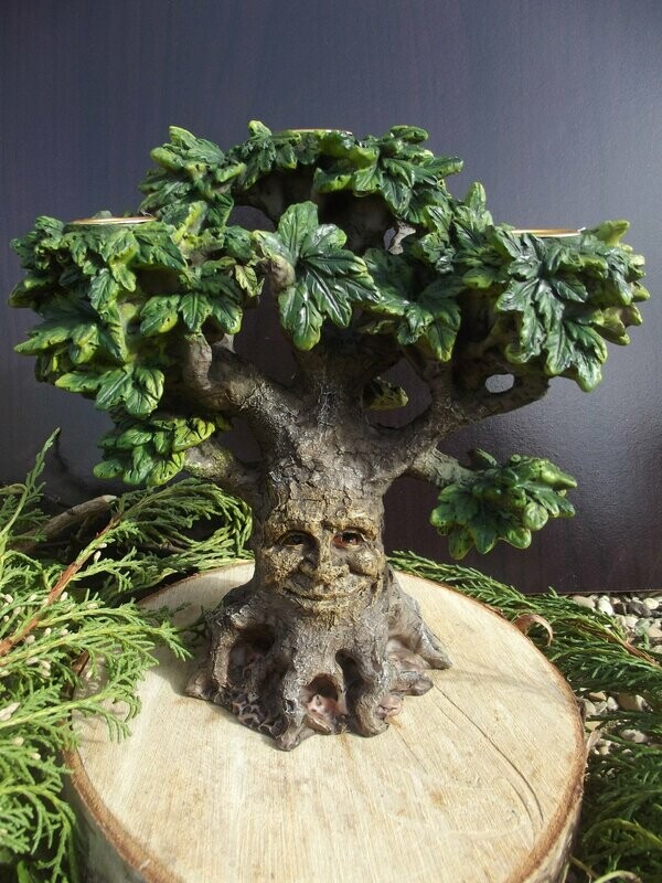 Bougeoir sagesse de la forêt