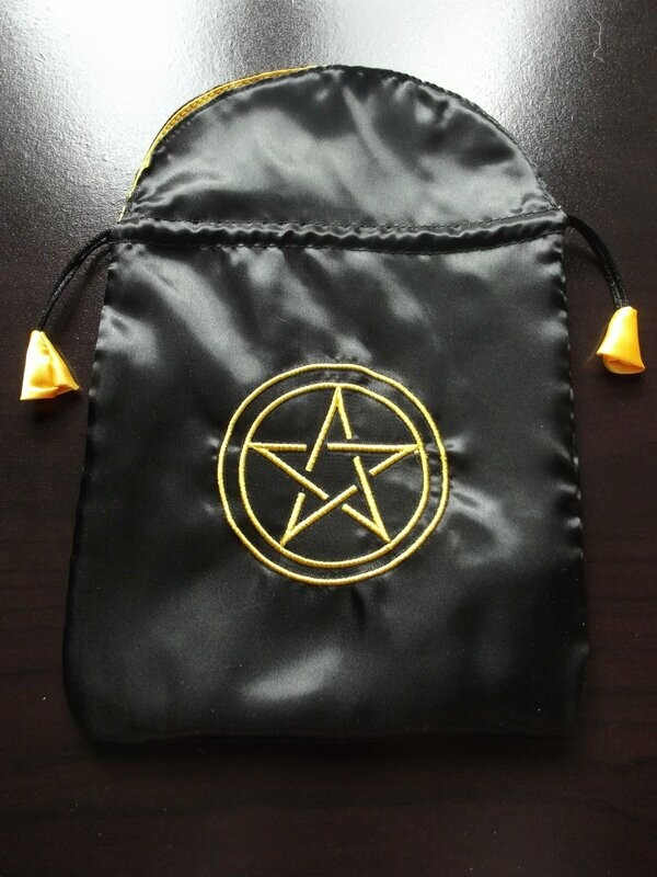 Bourse pour cartes pentacle