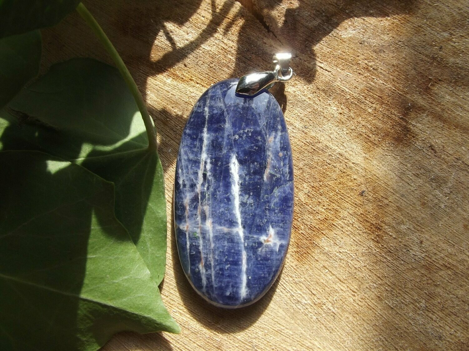 Pendentif sodalite