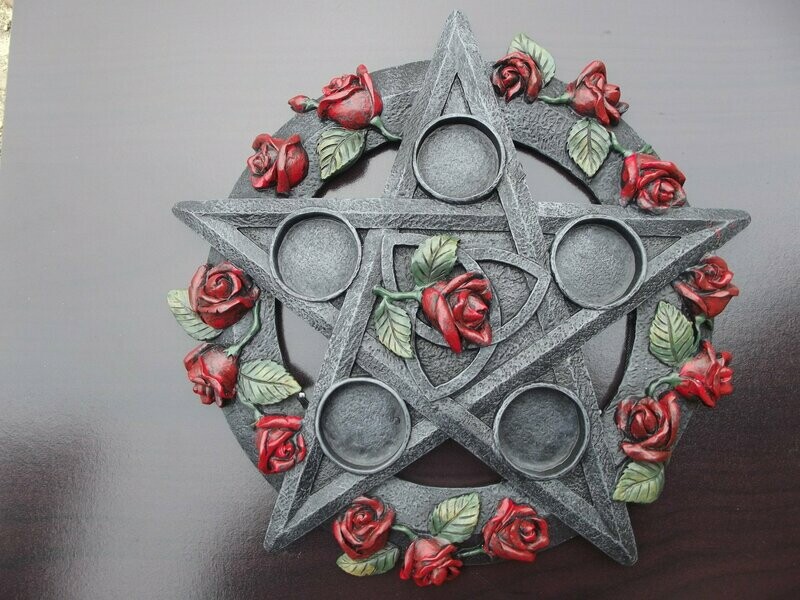 Photophore aux roses