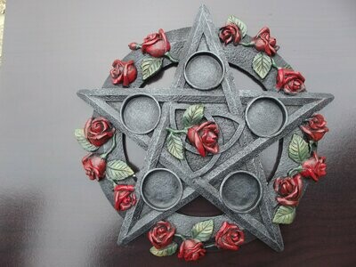 Photophore aux roses