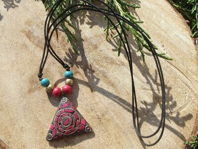 Collier fantaisie tibétain