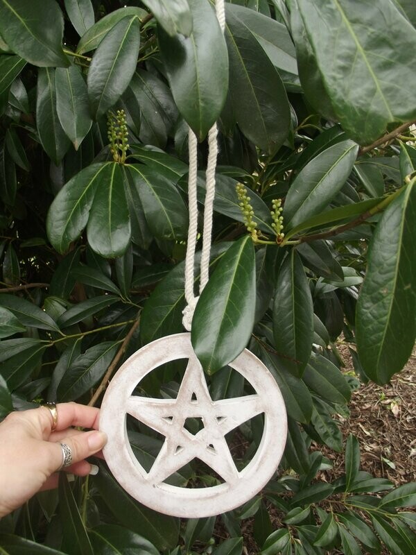 Pentacle en bois