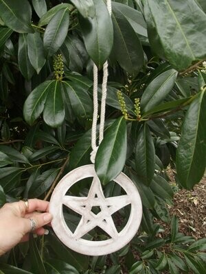 Pentacle en bois