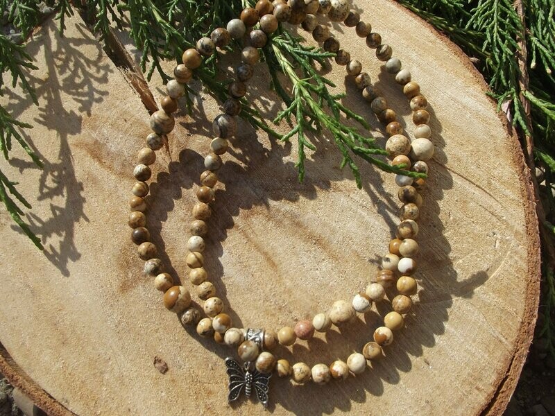 Mala jaspe paysage beige